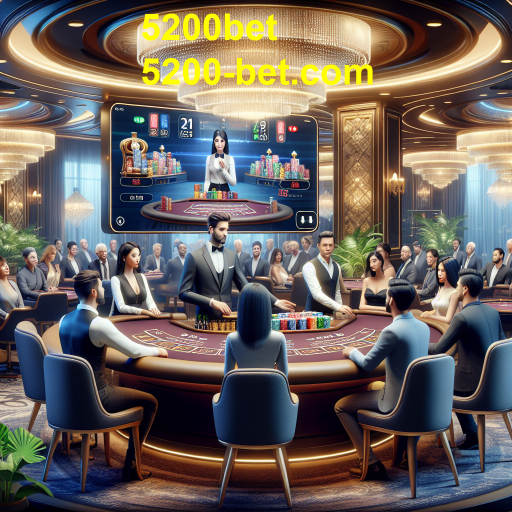 A Experiência dos Jogos Ao Vivo no 5200bet